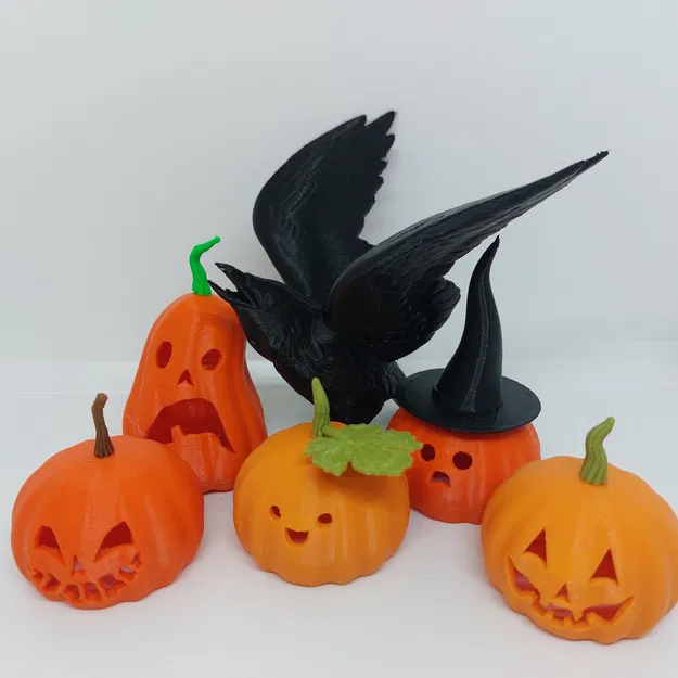 Bí Ngô/ Jack O'Lantern Halloween Đáng Yêu & Dễ Thương - Image 2