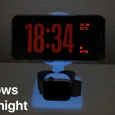 Giá đỡ iPhone Magsafe Ngang (StandBy) & AppleWatch