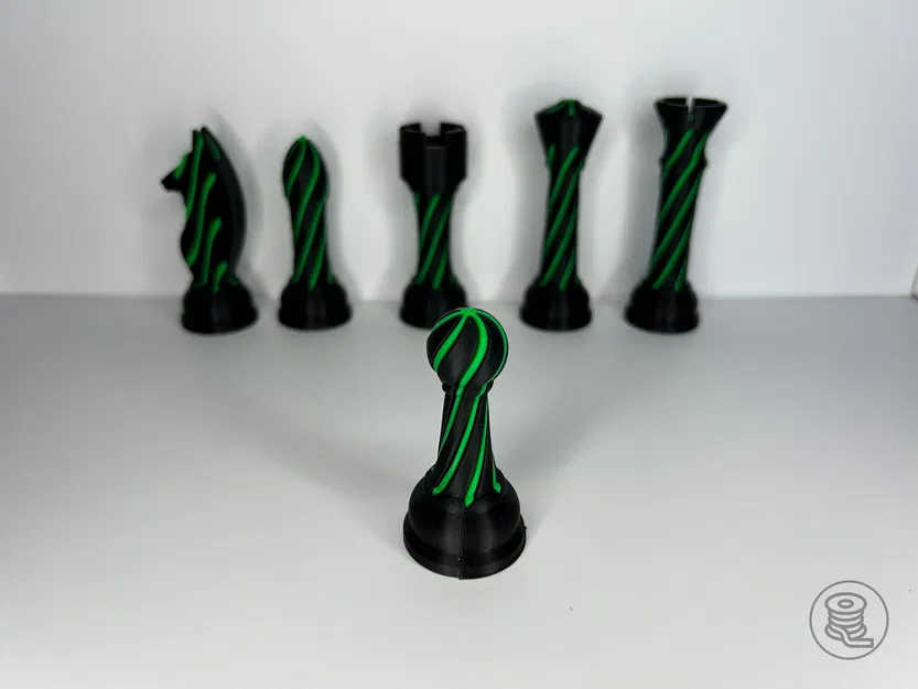 Quân Tốt Cờ Vua V2 Vòng Xoắn Khó Xuyên - Image 3