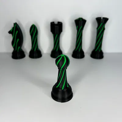 Quân Tốt Cờ Vua V2 Vòng Xoắn Khó Xuyên