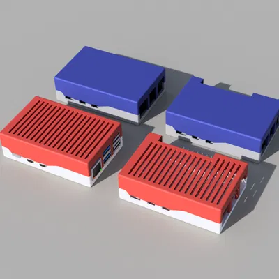 Vỏ Tản Nhiệt và Vỏ Trống Cơ Bản Cho Raspberry Pi 5