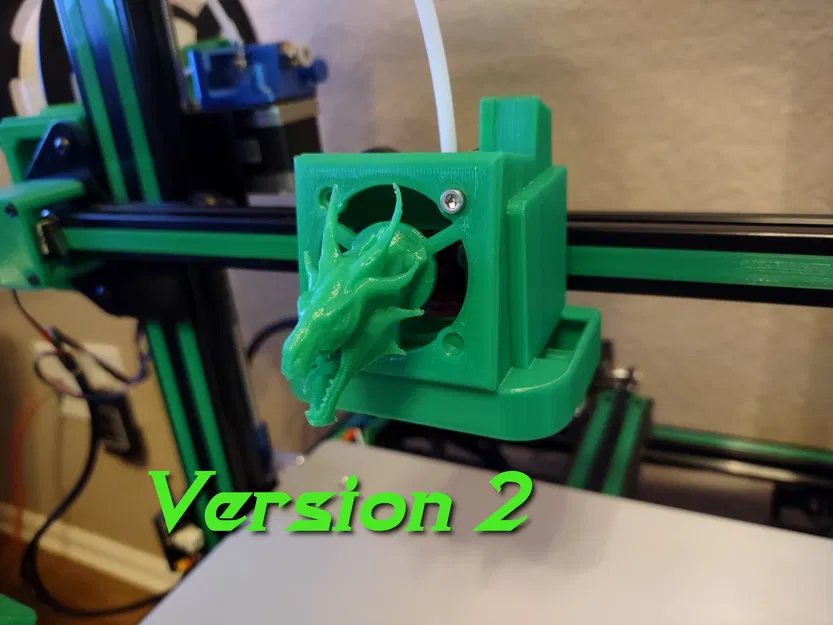 Chụp Quạt Đầu Rồng Cho Quạt 40mm - Image 3