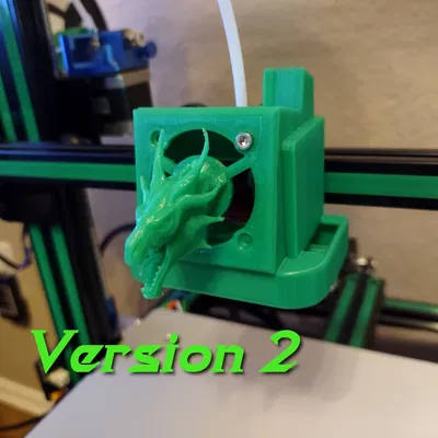 Chụp Quạt Đầu Rồng Cho Quạt 40mm