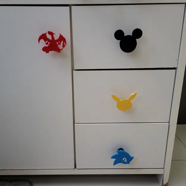 Núm tủ tùy chỉnh được ~ Editable cabinet knob - Image 2