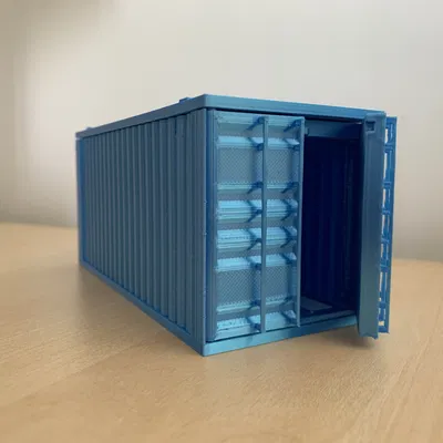 Container Biển V2.0 (Xếp Chồng, Tỉ Lệ 1/43)