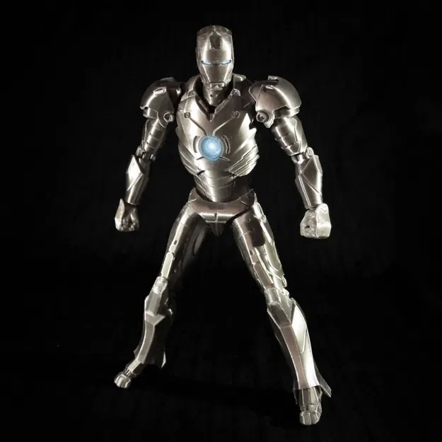Mô Hình Iron Man MK3 Khớp Nối 3D - Image 8