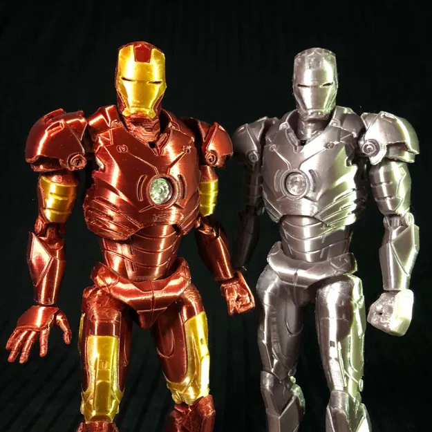 Mô Hình Iron Man MK3 Khớp Nối 3D - Image 10