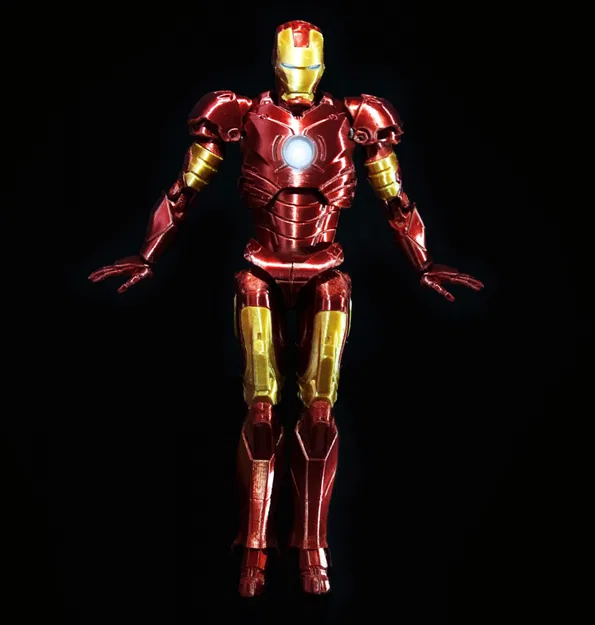 Mô Hình Iron Man MK3 Khớp Nối 3D - Image 11