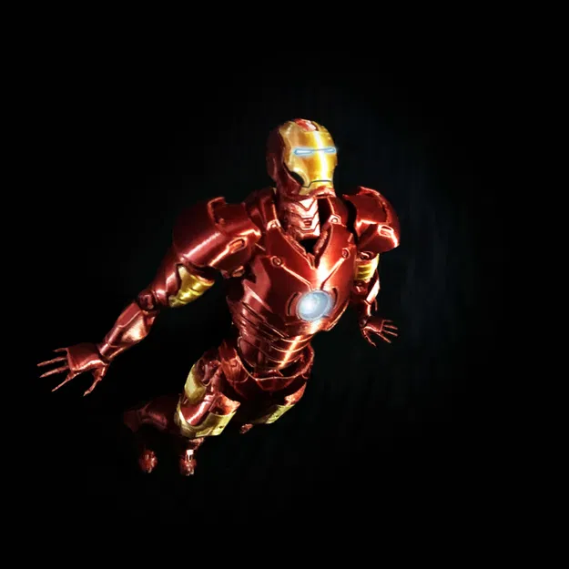 Mô Hình Iron Man MK3 Khớp Nối 3D - Image 13