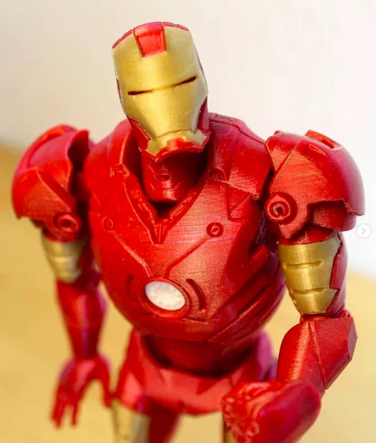 Mô Hình Iron Man MK3 Khớp Nối 3D - Image 16