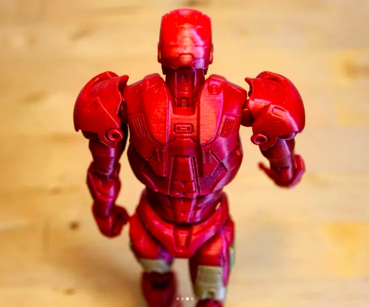 Mô Hình Iron Man MK3 Khớp Nối 3D - Image 17