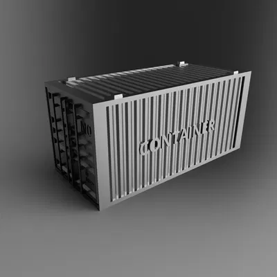 Container Biển V2.0 (Xếp Chồng, Tỉ Lệ 1/43)