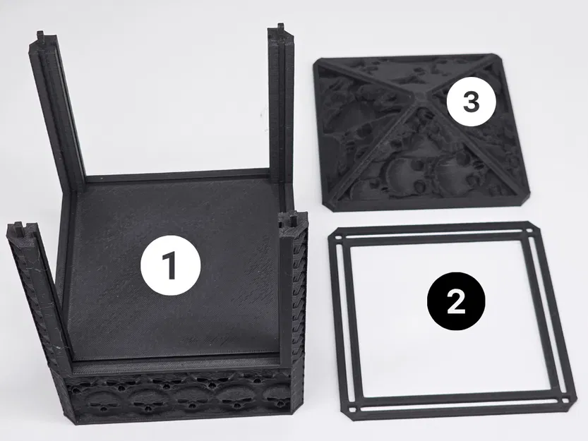 Đèn Lồng Tealight Biến Hình (Mặt bảng có thể thay đổi) - Image 2