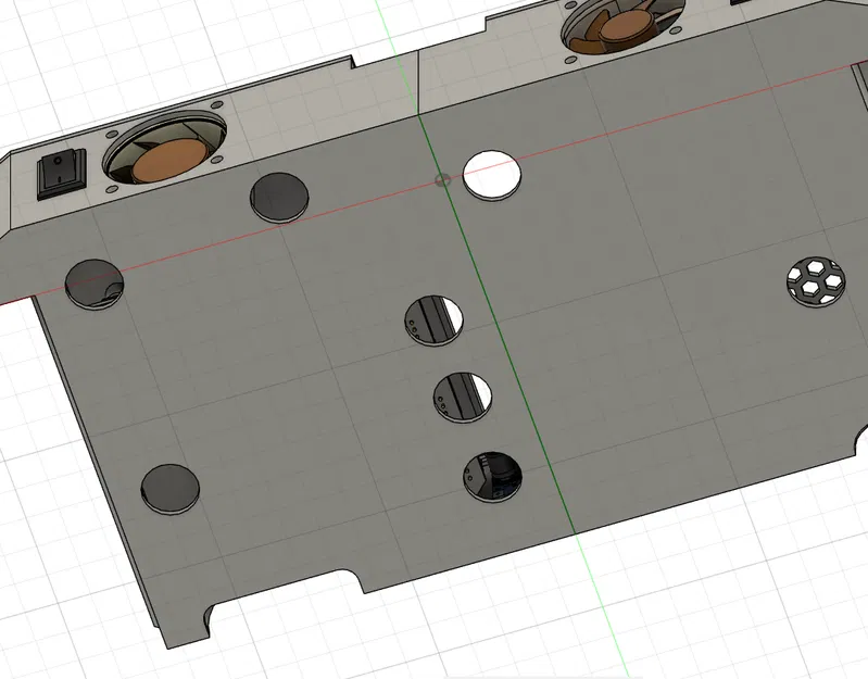 Hộp Điện Tử Mặt Trước Ender 3 v2 Cập Nhật Mới - Image 4