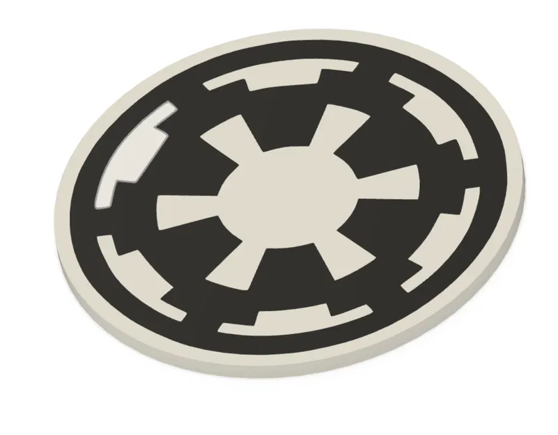 Bộ Đế Lót Ly Biểu Tượng Đế Chế Thiên Hà Star Wars - Image 1