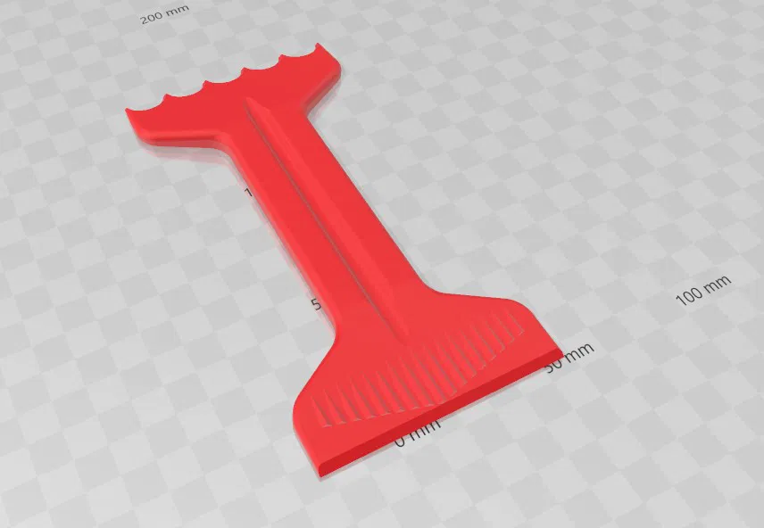 Dụng cụ cạp đá kính lái 2 lưỡi - Image 1