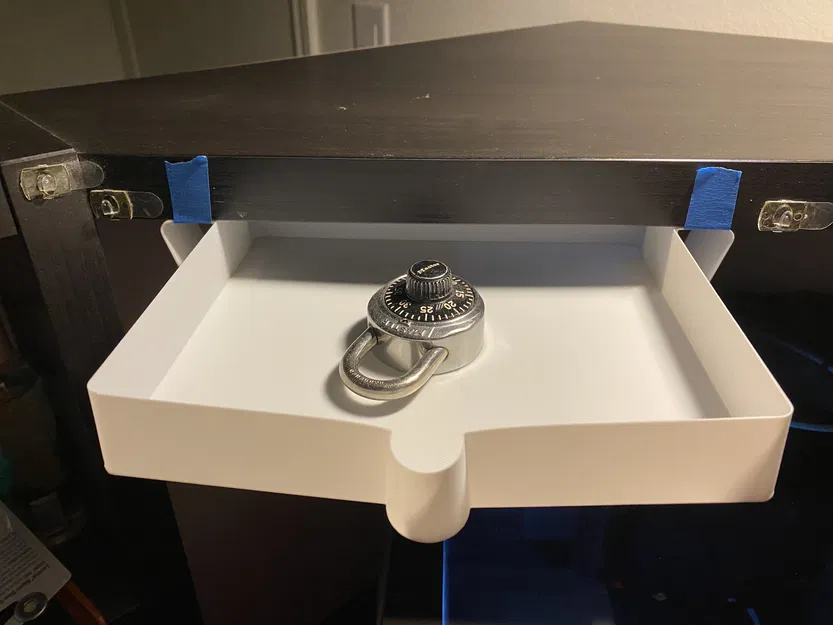 Hộp ngăn kéo dưới bàn chế độ in xoắn ốc - Image 4