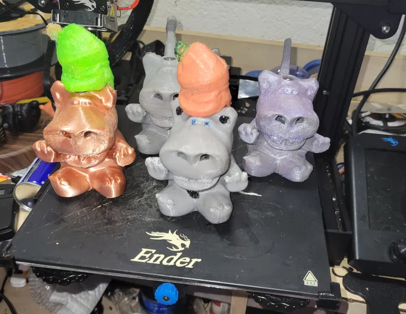 Hà mã tạo bong bóng (bật lửa nước) - Image 1