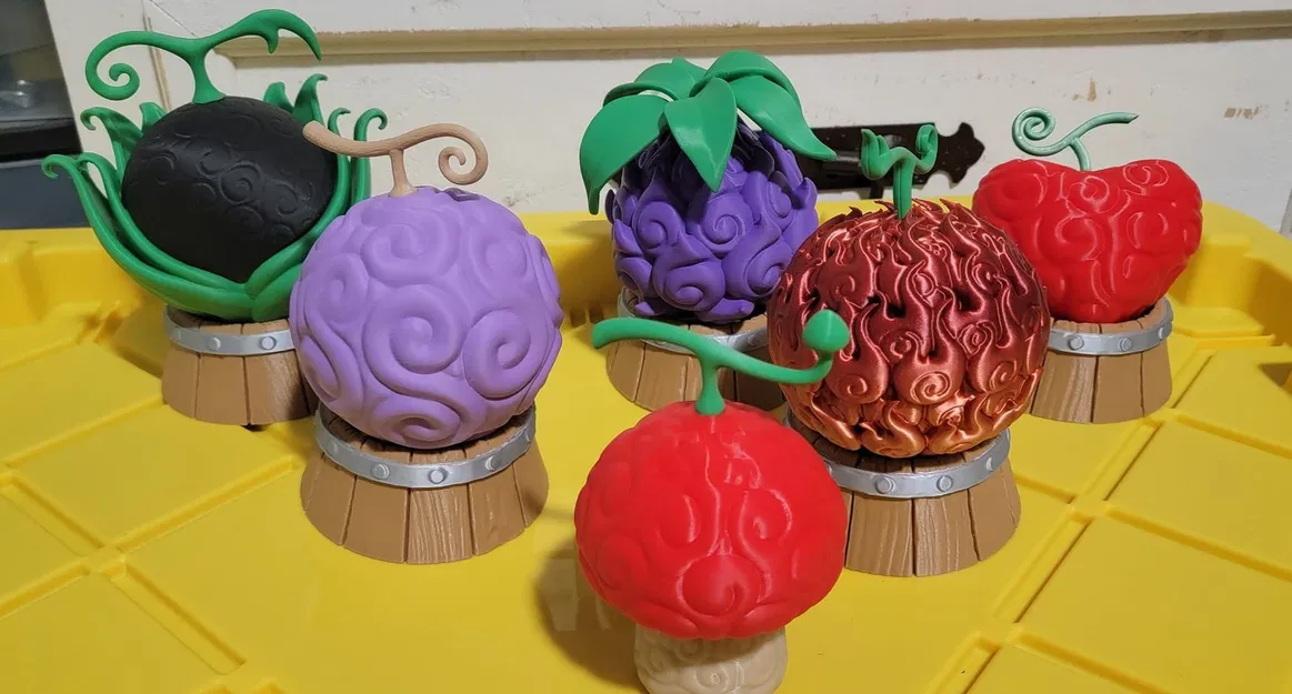 Chân đế hình thùng cho trái ác quỷ One Piece - Image 1