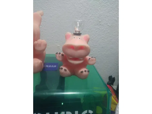 Hà mã tạo bong bóng (bật lửa nước) - Image 6