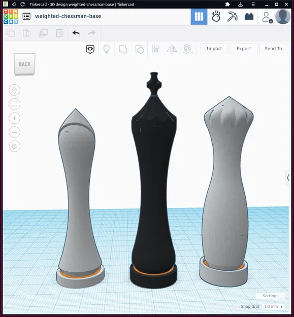 Đế Cờ Vua Có Đồng Xu Penny - Image 2