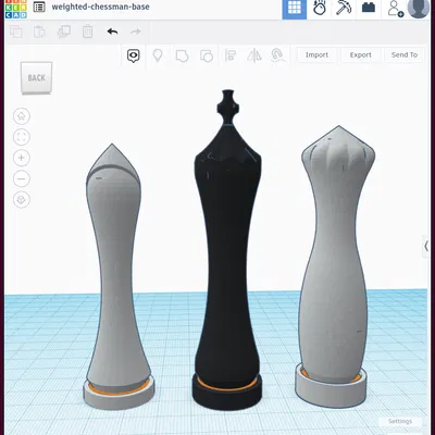 Đế Cờ Vua Có Đồng Xu Penny