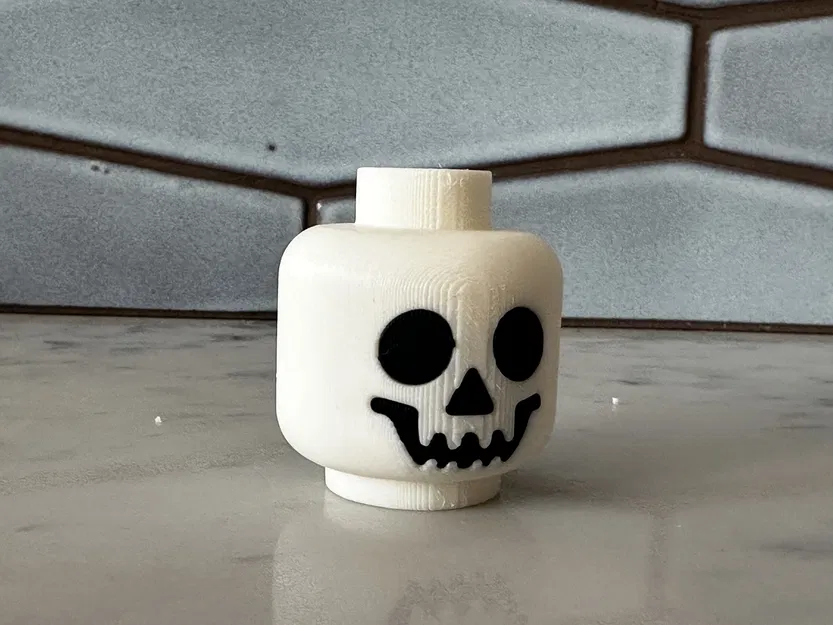 Đầu Lâu Lego Khủng Dễ In - Image 3