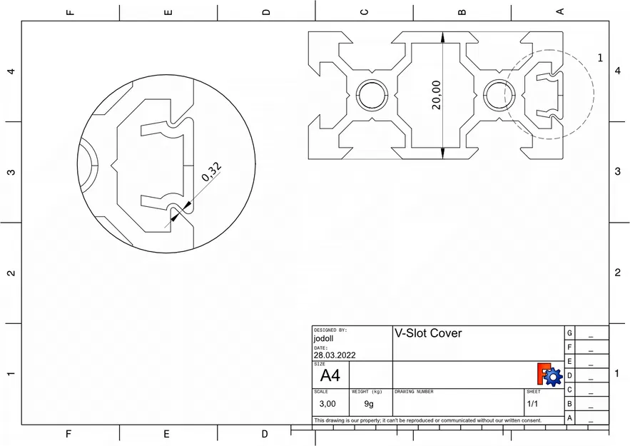 Nắp Che Thanh V-Slot - Image 4