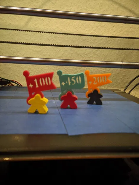 Cờ Tính Điểm Meeple Carcassonne - Image 1