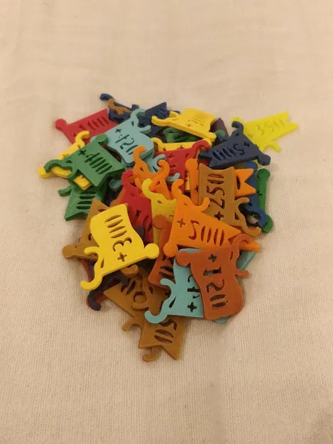 Cờ Tính Điểm Meeple Carcassonne - Image 2