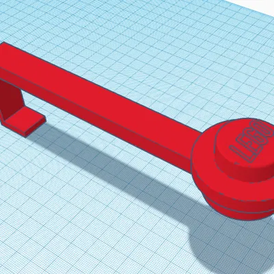 Kệ Giữ Vòng Nguyệt Quế Lego Treo Cửa