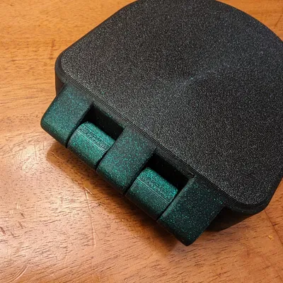 Hộp Giữ Răng Có Bản Lề Và Khóa Nam Châm