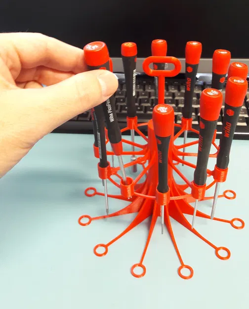 Giá đỡ tua vít xoay Wiha - Image 11