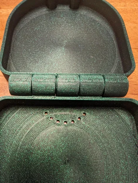 Hộp Giữ Răng Có Bản Lề Và Khóa Nam Châm - Image 6