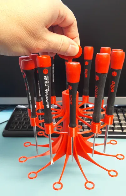 Giá đỡ tua vít xoay Wiha - Image 17