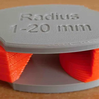 Thước đo bán kính 1-20 mm
