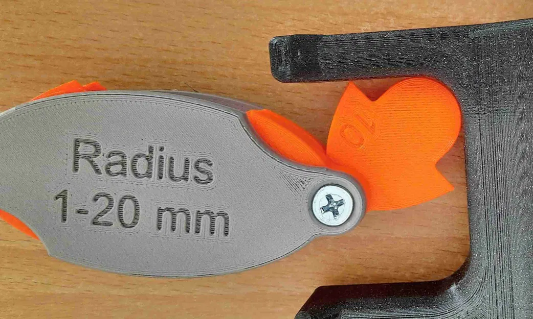 Thước đo bán kính 1-20 mm - Image 6