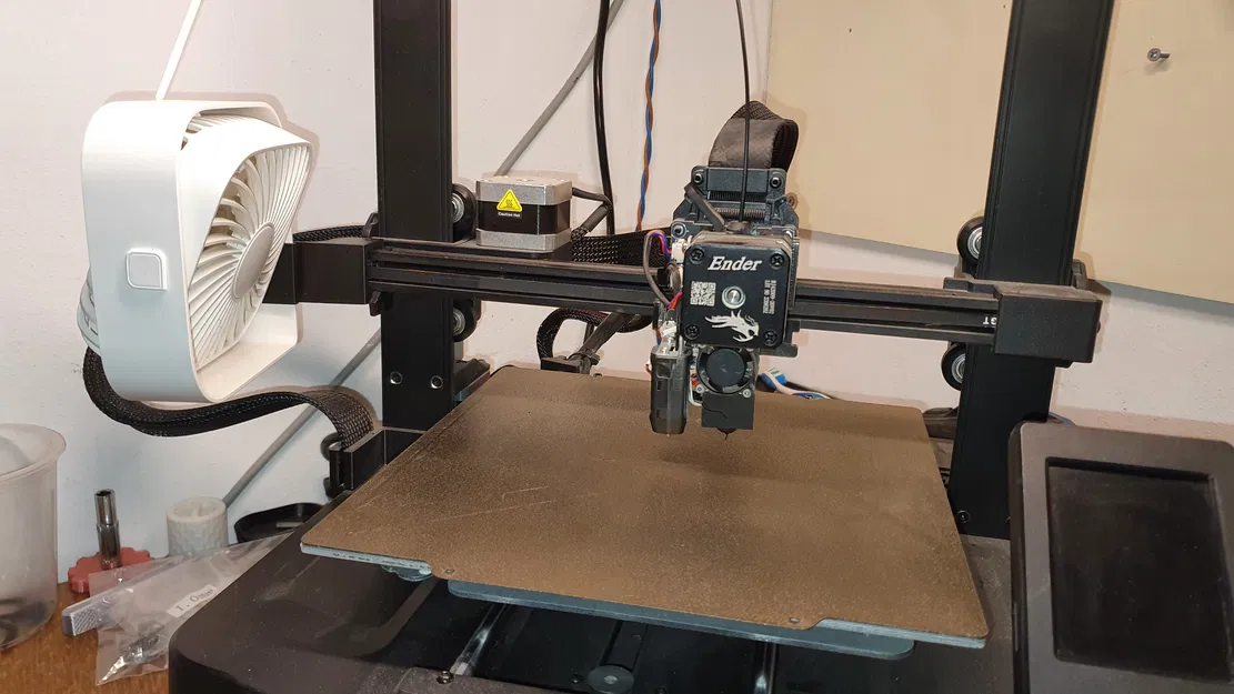 Giá đỡ quạt ngoài cho Creality Ender 3 V3 SE - Image 2