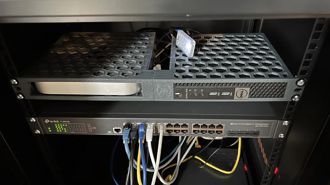 Giá Treo Dell Optiplex 340 Micro Cho Tủ Rack - Image 1
