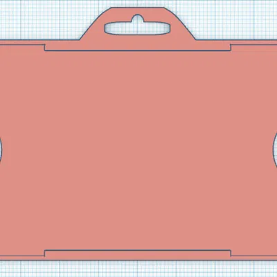 Kệ Đựng Thẻ ID Cho Dây Đeo