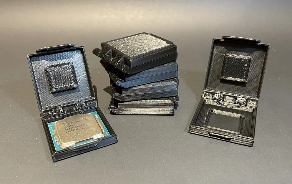 Vỏ Hộp Intel CPU Clamshell LGA 1200, 1151, 1150, 1155 (In-Liền-Khối) - Image 2