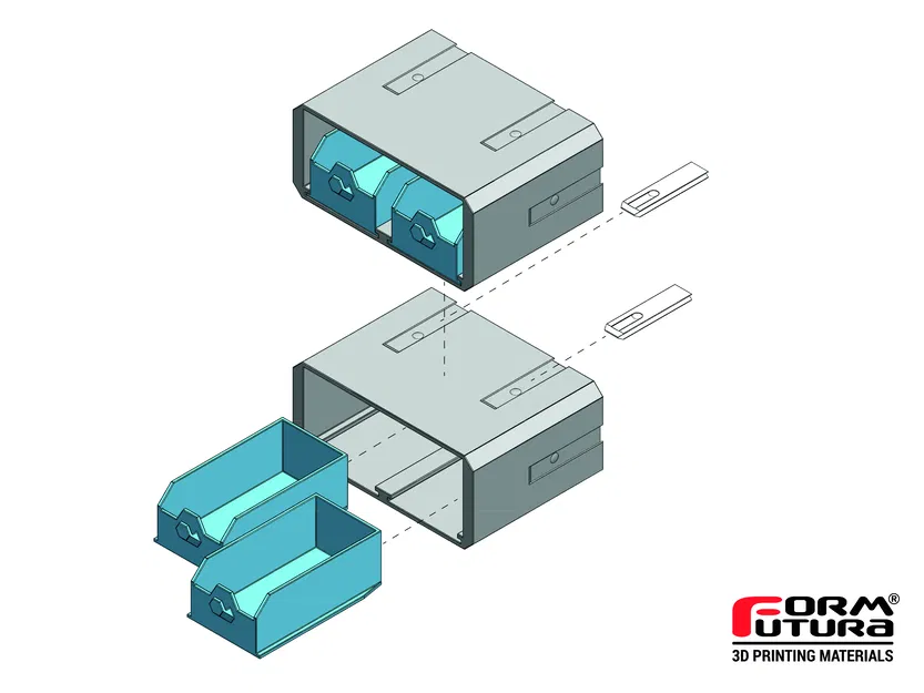 Hộp Đựng Trà Module Tự In - Image 5