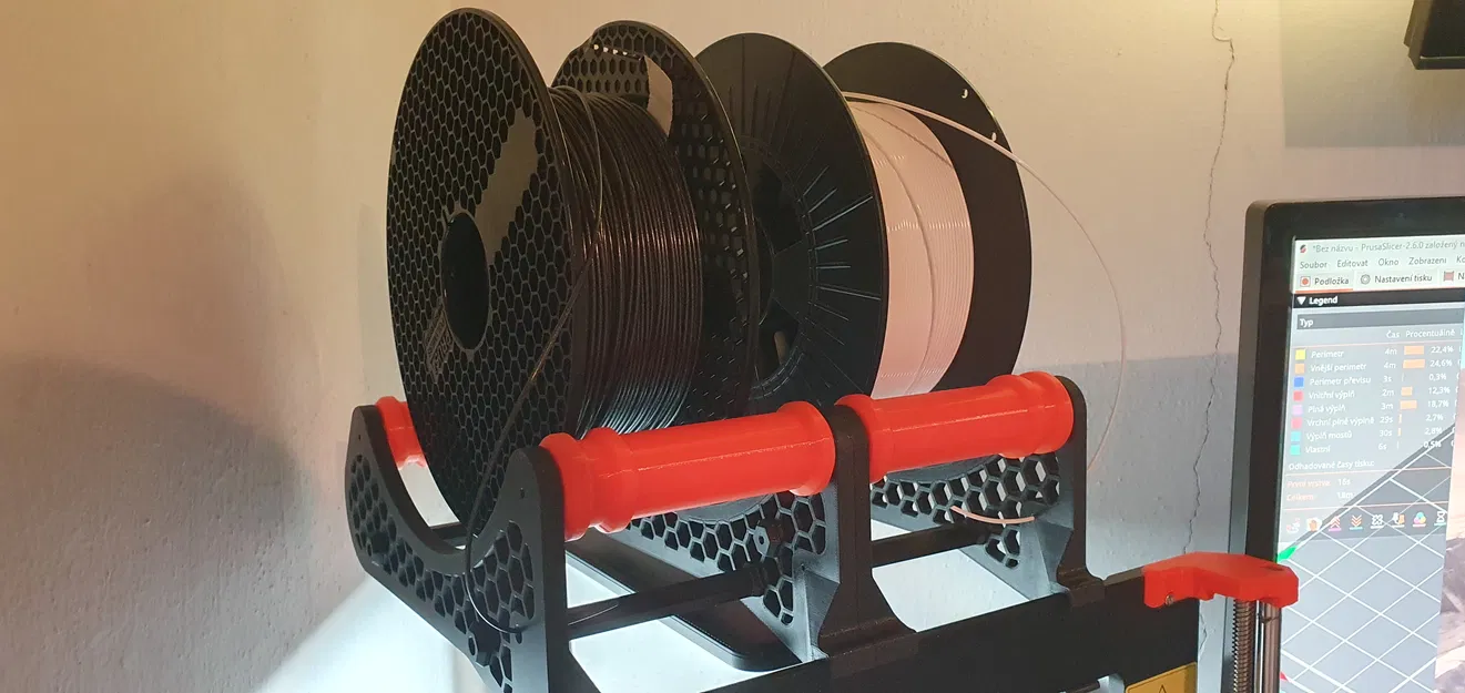 Giá đỡ/Con lăn cuộn sợi cho Prusa Mk4(S)|(Mk3x) - Image 5