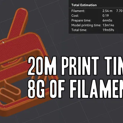 Công tắc Fidget In Liền (Print-in-Place)