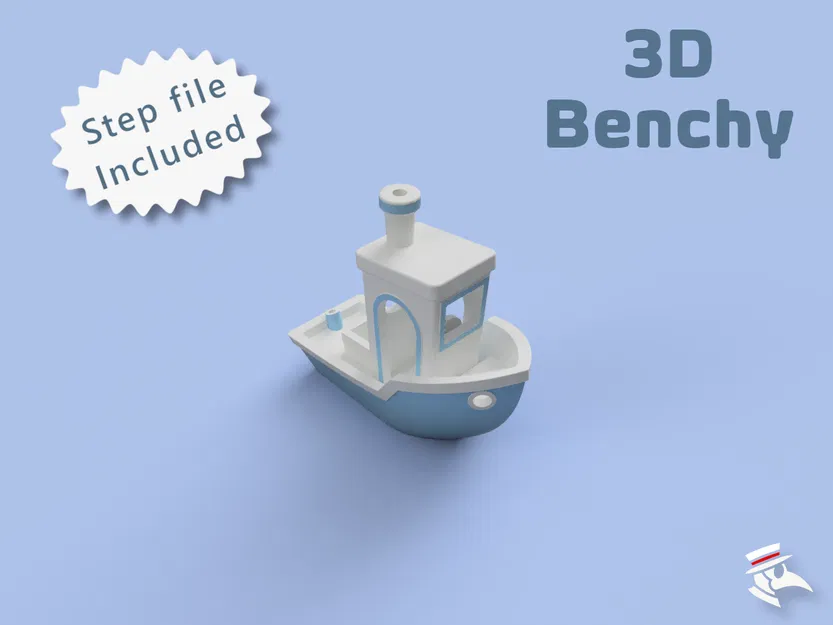 Benchy - Tệp STEP cho bản phối lại - Image 1