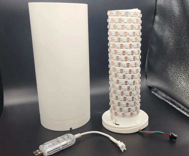 Đèn trụ trơn cho đèn LED dây - Image 3