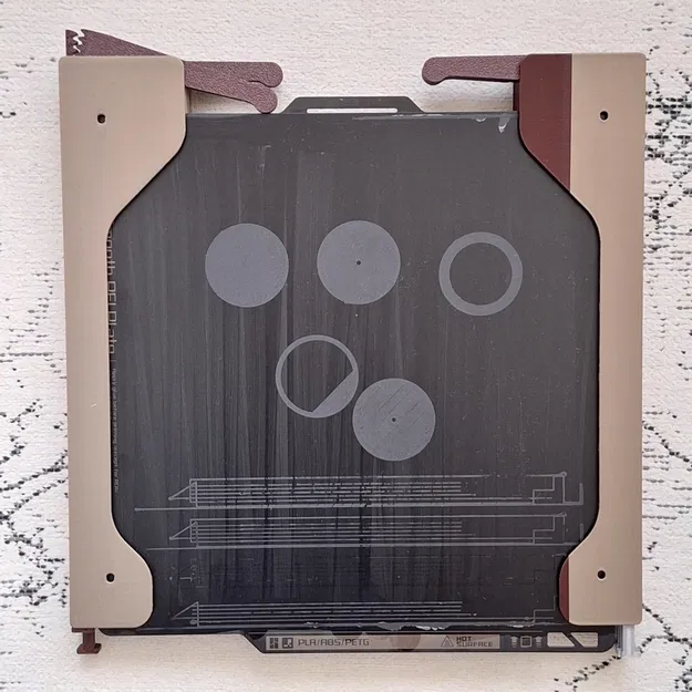 Giá đỡ tấm nền cho Prusa Mk3/4, Bambu X1C, P1, A1 có nút đẩy - Image 6