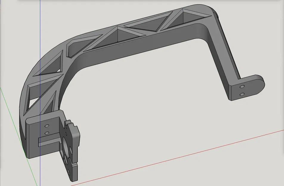 Giá đỡ cuộn dây Flashforge Adventurer 5M (AD5M) Cải tiến, Ống dẫn, Giá đỡ cảm biến đứt sợi + Giá đỡ cuộn dây gắn bên! v1.1 - Image 12