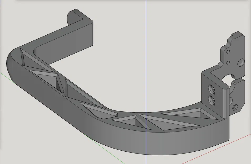 Giá đỡ cuộn dây Flashforge Adventurer 5M (AD5M) Cải tiến, Ống dẫn, Giá đỡ cảm biến đứt sợi + Giá đỡ cuộn dây gắn bên! v1.1 - Image 15