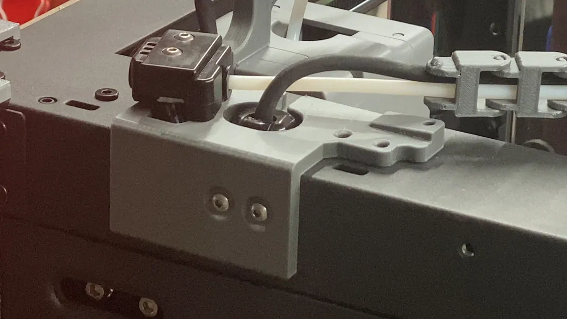 Giá đỡ cuộn dây Flashforge Adventurer 5M (AD5M) Cải tiến, Ống dẫn, Giá đỡ cảm biến đứt sợi + Giá đỡ cuộn dây gắn bên! v1.1 - Image 19